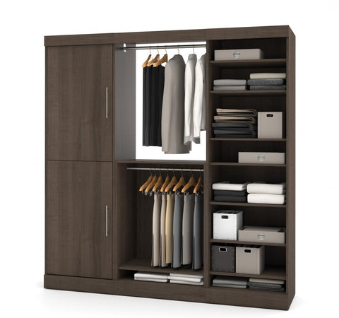 80” Closet Organizer with Doors