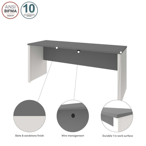 72W Narrow Desk Shell