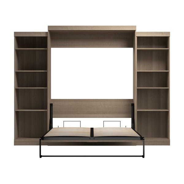 Queen Murphy Bed and 2 Shelving Units (115W)