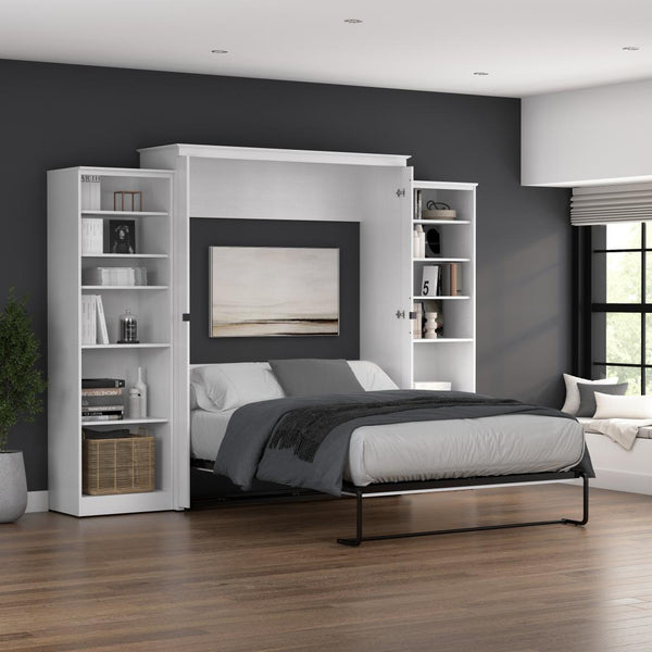 Queen Murphy Bed with Closet Organizers (119W)