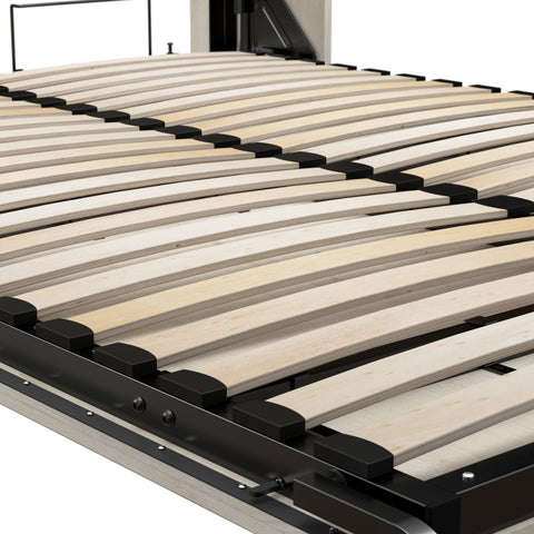 Queen Murphy Bed and Closet Organizer with Drawers (103W)