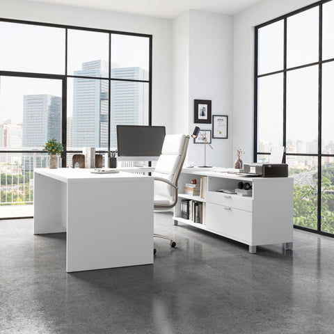 72W U-Shaped Executive Desk