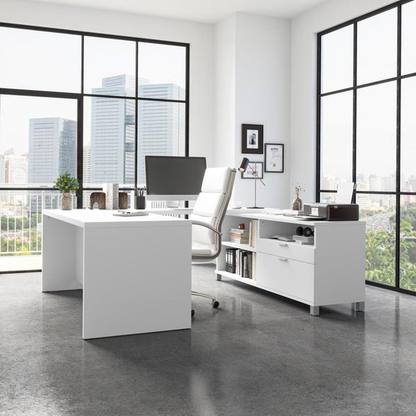 72W U-Shaped Executive Desk