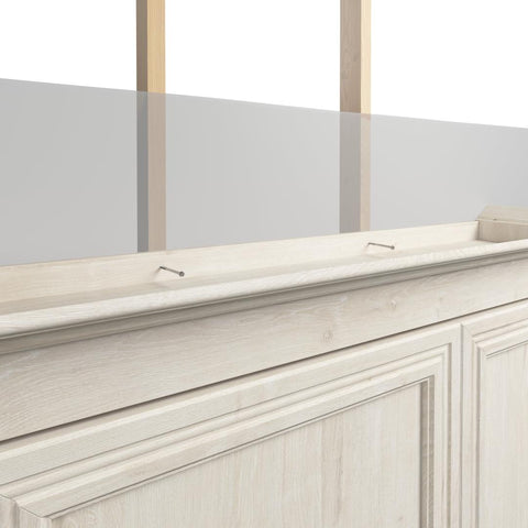 Full Murphy Bed and 2 Closet Organizers with Drawers (109W)