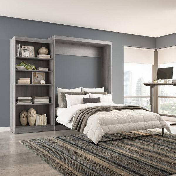 Queen Murphy Bed with Closet Organizer (101W)