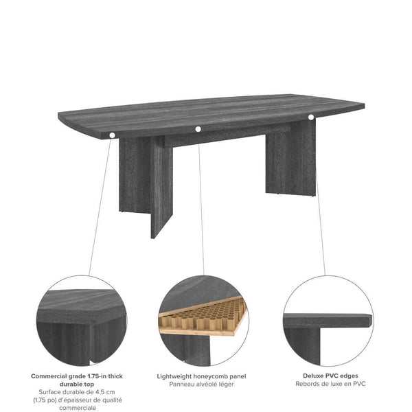 95.5“ Conference Table with 8 Chairs