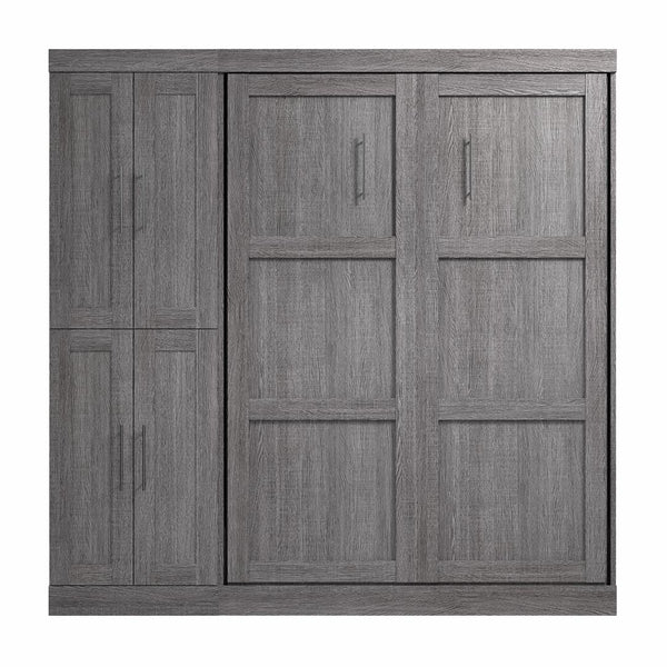 Full Murphy Bed with Closet Organizer (84W)