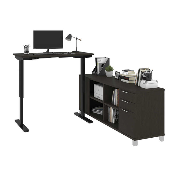 72W L-Shaped Standing Desk