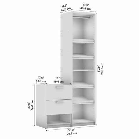 40W Closet Organizer System