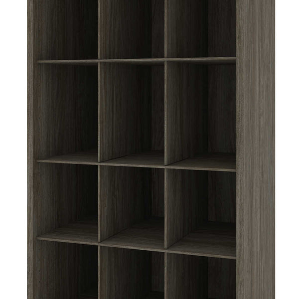 Traditional Closet System with Shoes Racks & Cubbies, 25W x 20D