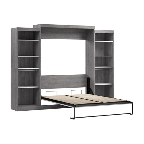 Queen Murphy Bed with 2 Closet Organizers (115W)