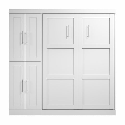 Full Murphy Bed with Closet Organizer (84W)