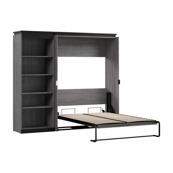 Full Murphy Bed with Shelves (91W)