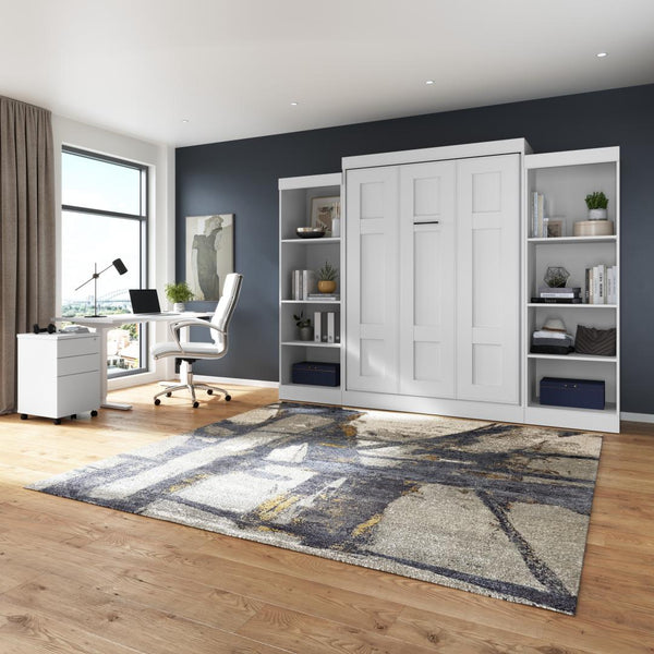 Full Murphy Bed with Closet Organizers (110W)