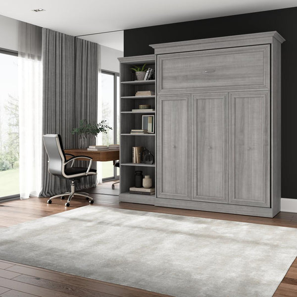 Queen Murphy Bed with Closet Organizer (92W)