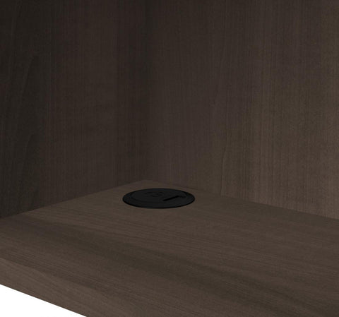 2-Piece set including a standing desk and a desk with hutch
