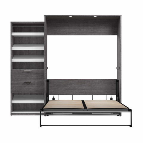 Queen Murphy Bed with Closet Organizer (95W)