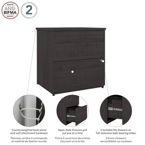 2 Drawer Lateral File Cabinet