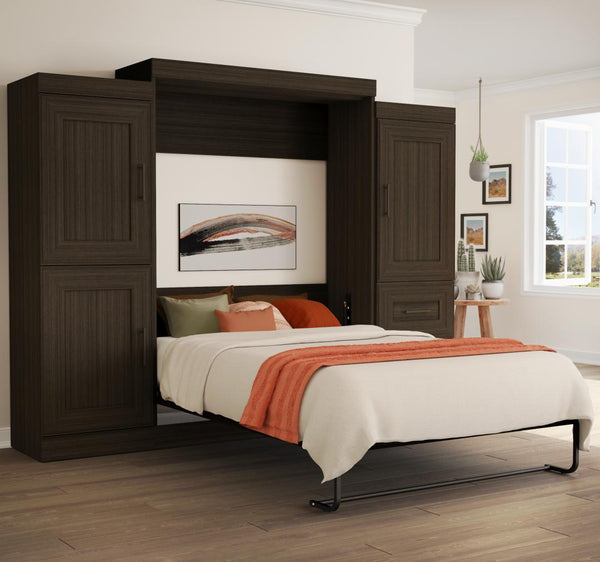 Full Murphy Bed and 2 Storage Units (109”)