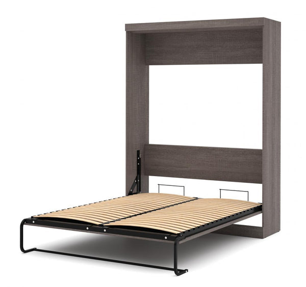 Queen Murphy Bed with Mattress and Storage Unit with Drawers (90W)