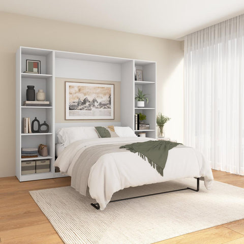 Full Murphy Bed with Closet Organizers (99W)