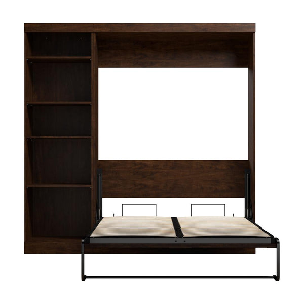 Full Murphy Bed with Shelving Unit (84W)