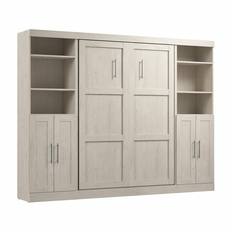 Full Murphy Bed with Closet Storage Organizers (109W)