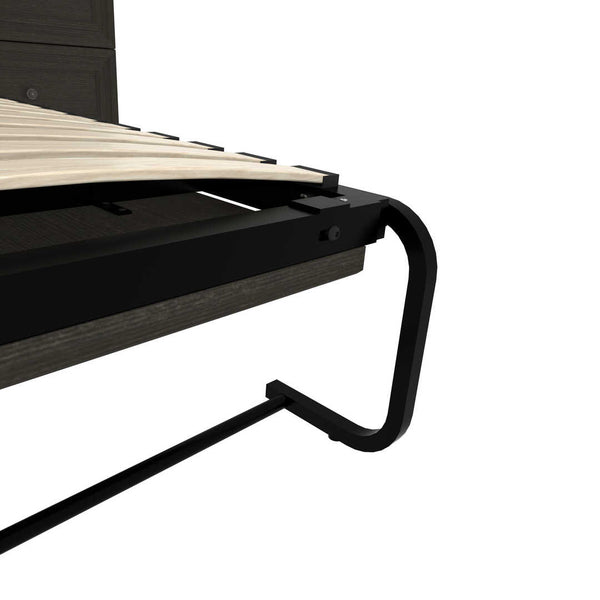 Full Murphy Bed and 2 Shelving Units with 2 Drawers (109W)