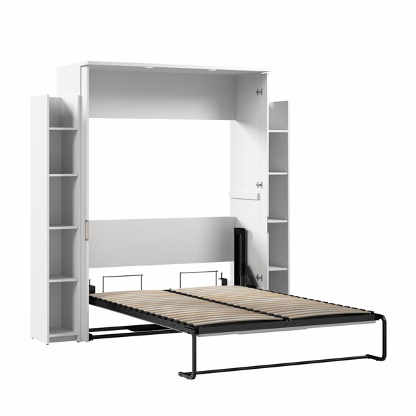 81W Full Murphy Bed with Shelves