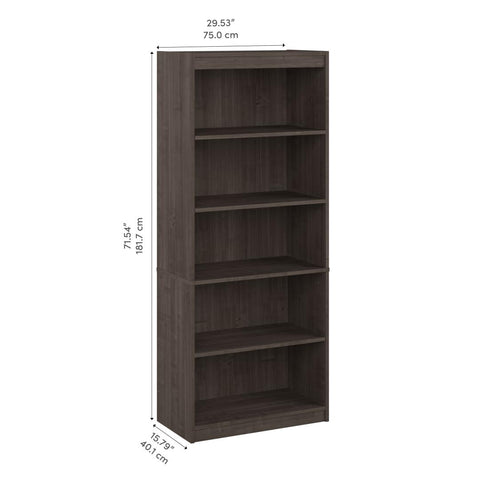 Standard 5 Shelf Bookcase
