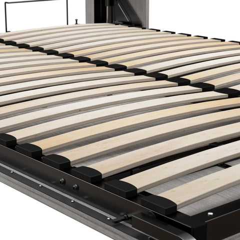 Queen Murphy Bed and Closet Organizer with Drawers (103W)