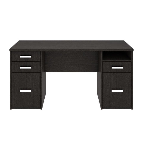 Small Desk with 2 Pedestals