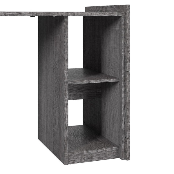 84W Full Size Murphy Bed with Pull-Out Desk