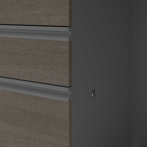 72W Corner Desk with Pedestal