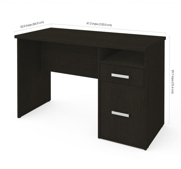Small Desk with Pedestal