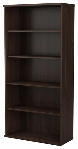 Tall 5 Shelf Bookcase