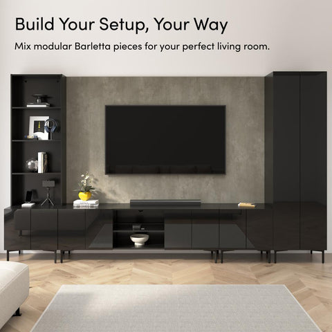 24W Shallow Hutch for Modular Storage Cabinet