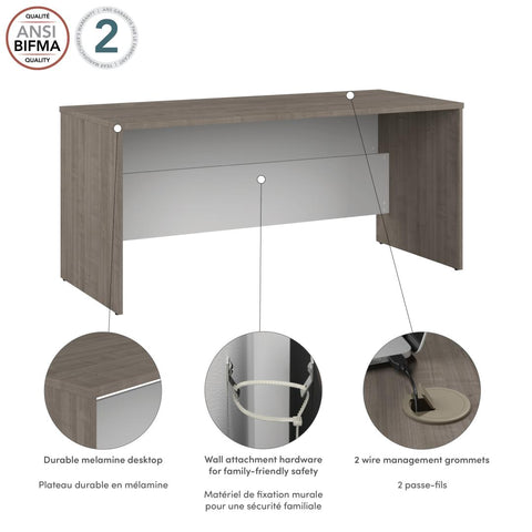 65W Desk Shell