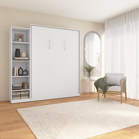 Queen Murphy Bed with Closet Organizer (85W)