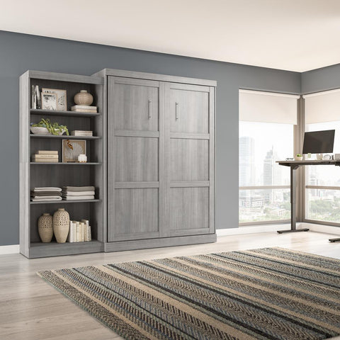 Queen Murphy Bed with Closet Organizer (101W)