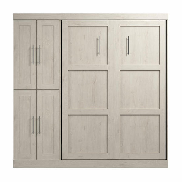Full Murphy Bed with Closet Organizer (84W)
