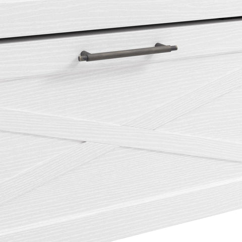 65W Queen Murphy Cabinet Bed with Pullout Drawer