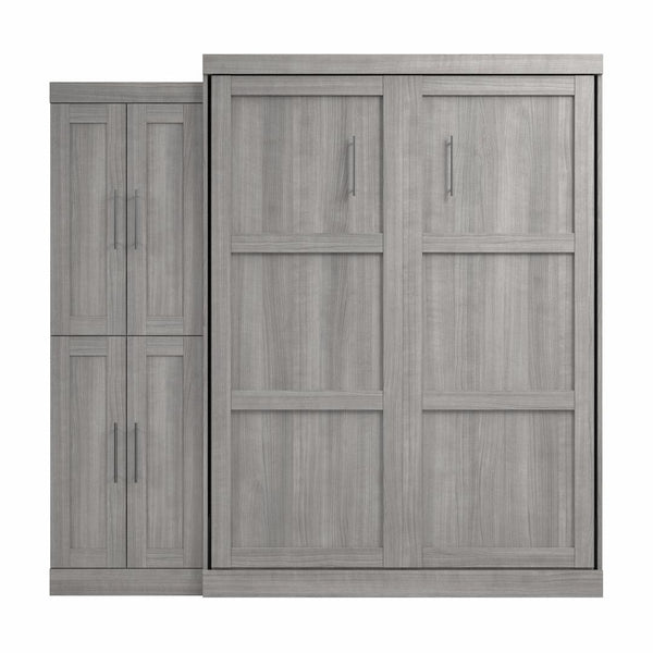 Queen Murphy Bed with Closet Organizer (90W)