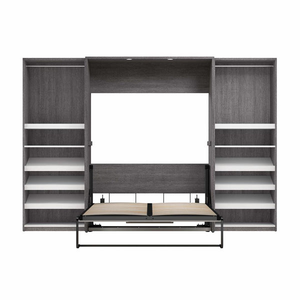 Full Murphy Bed with 2 Closet Organizers (119W)