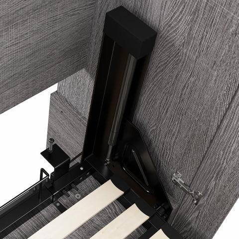 Full Murphy Bed with Shelves and Drawers (91W)