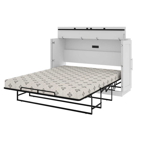 66W Queen Cabinet Bed with Mattress