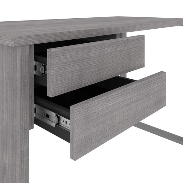 48W Small Table Desk with U-Shaped Metal Leg