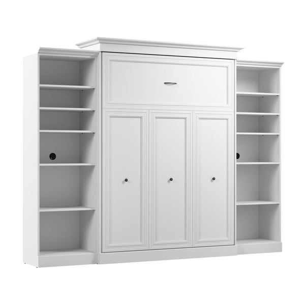 Queen Murphy Bed and 2 Closet Organizers (115W)