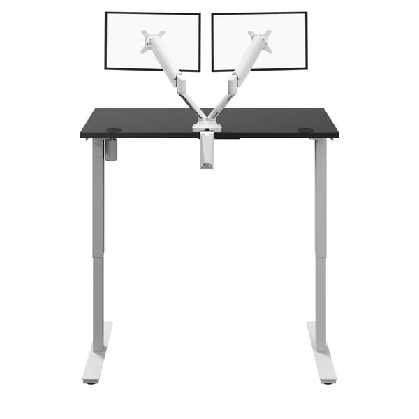 48W x 24D Standing Desk with Dual Monitor Arm