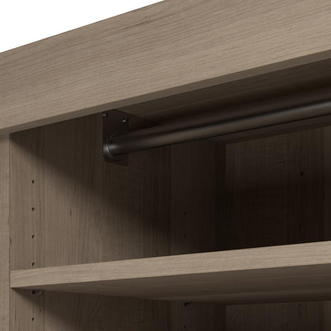 Contemporary Closet System with Drawers, 25W x 19D